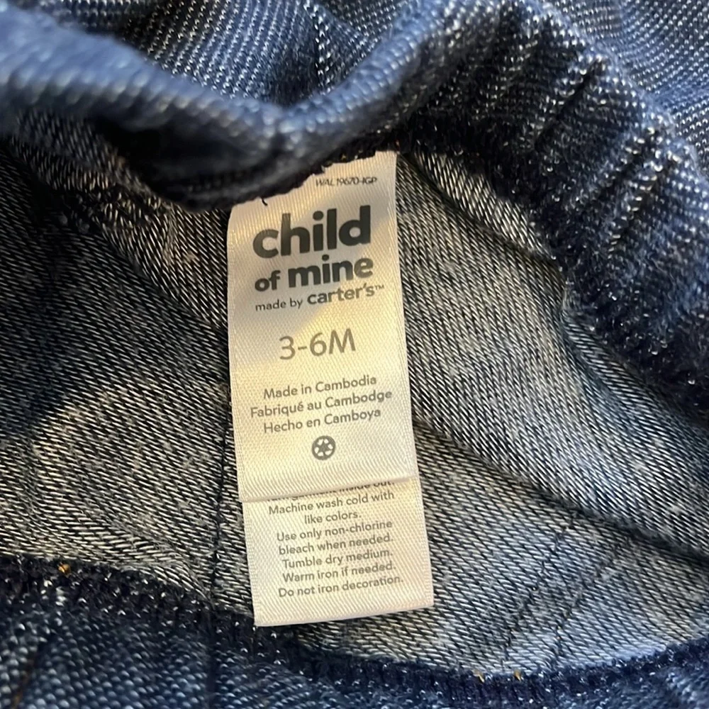 Bundle of 3-6M Girl Jeans